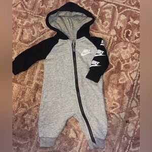 Nike Gray and Black Kids One Piece